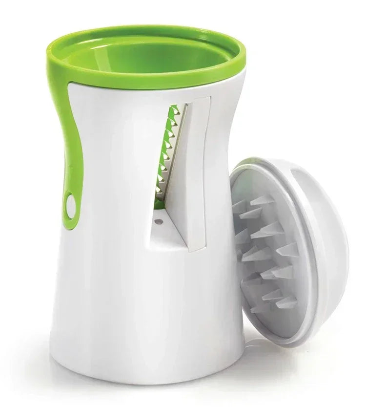 Spiraliseur manuel Galavilly – Coupe-légumes en spirale pour courgettes, carottes et pommes de terre – Acier inoxydable