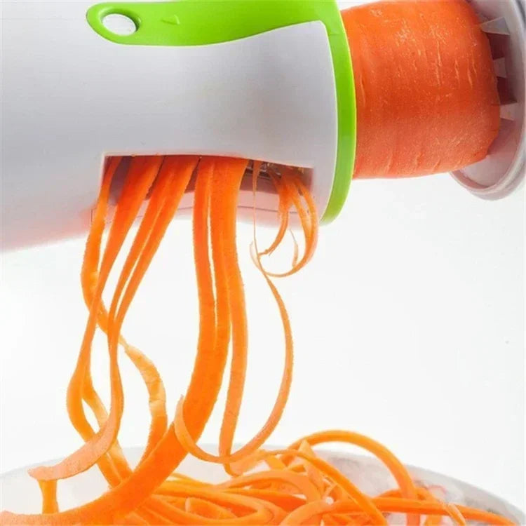 Spiraliseur manuel Galavilly – Coupe-légumes en spirale pour courgettes, carottes et pommes de terre – Acier inoxydable
